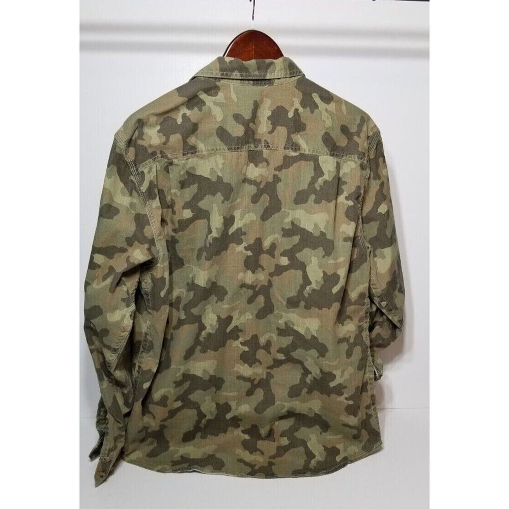 Long Sleeve Button Up Camo Shirt - Medium by Outdoor Life - Picture 5 of 6